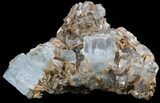 Aquamarine Crystals With Muscovite - Pakistan #34302-1